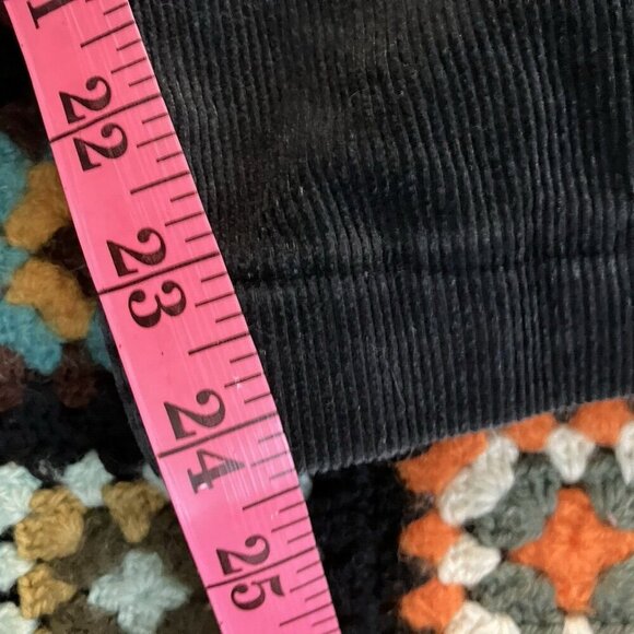 Vintage Levi's Black Corduroy Pants Womens 34 Neutral Made Canada - Picture 7 of 8